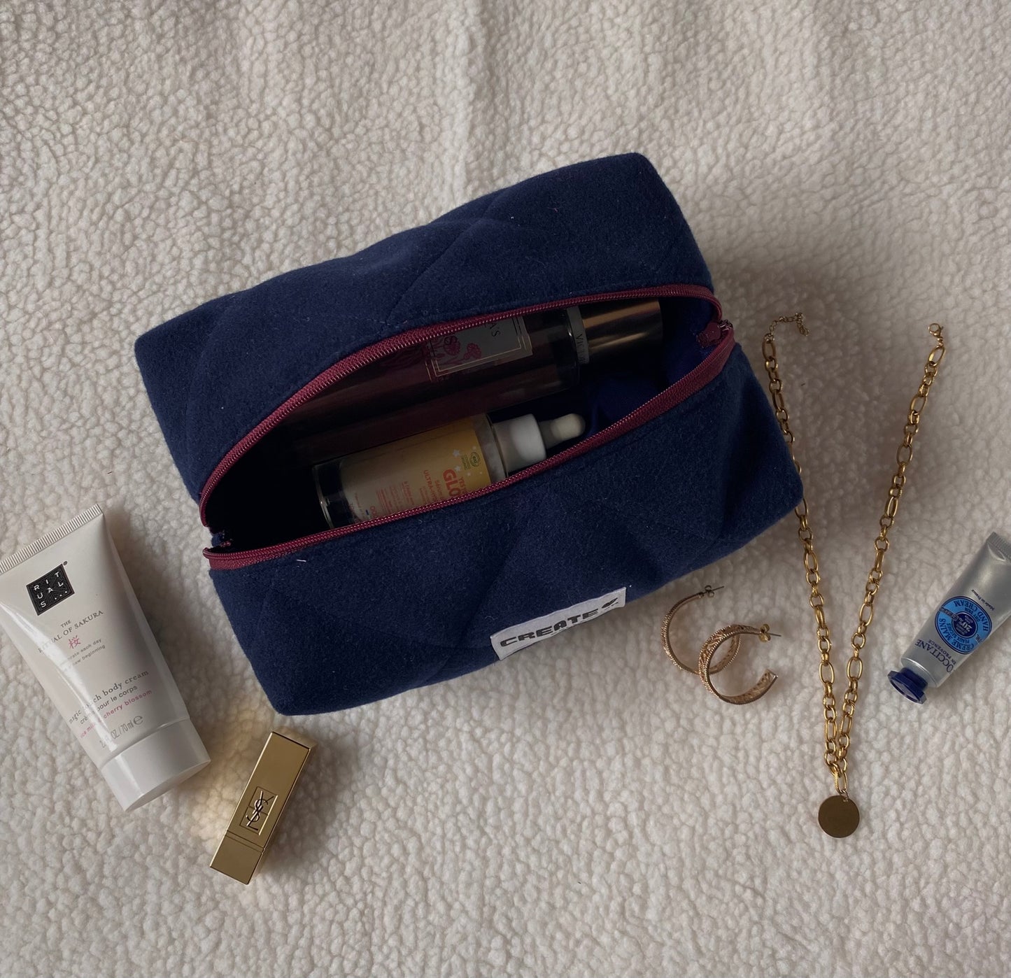 Trousse bleu marine