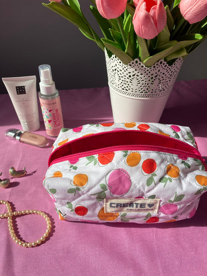 Trousse à motif pomme