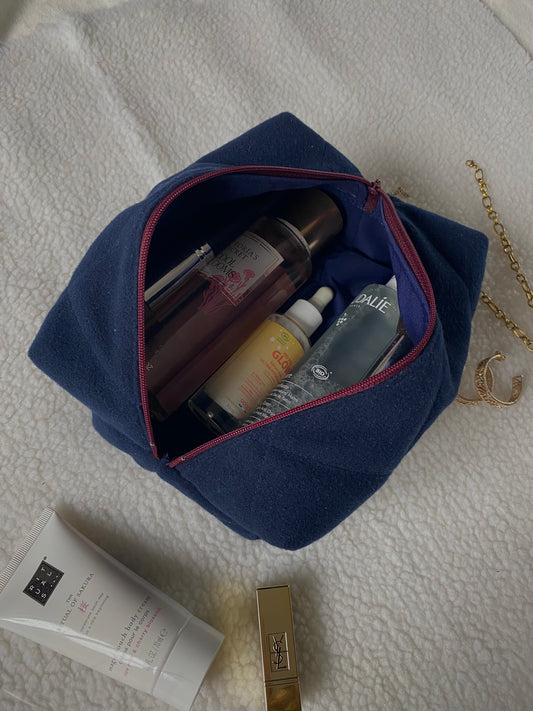 Trousse bleu marine