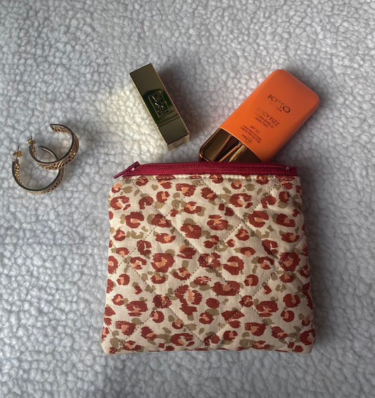 Mini pochette léopard