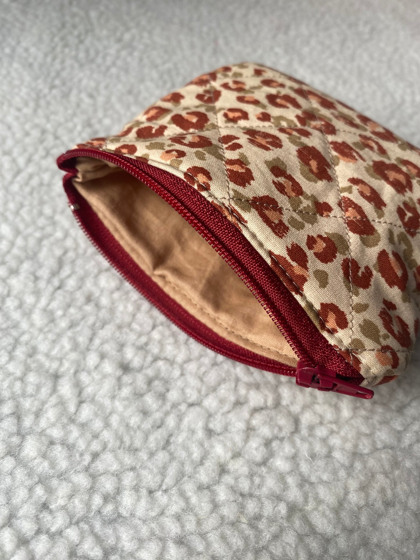 Mini pochette léopard